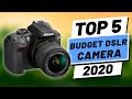 Top 5 BEST Budget DSLR Cameras [2020]