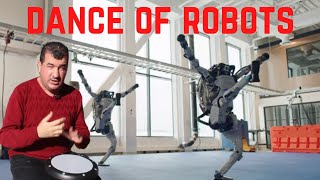 Bilal Göregen - Ievan Polkka Dancing Robots Meme (Do You Love Me?)
