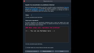Solución del Error de Spyder 5.1.5 al usar input() de python 3