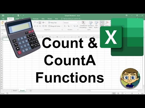 What does COUNT and Counta function do?