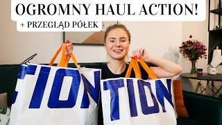 OGROMNY HAUL Z ACTION! + PRZEGLĄD PÓŁEK | ORGANIZACJA MIESZKANIA