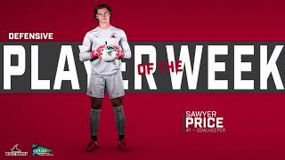 Sawyer Price Goalkeeper NNU Junior Year