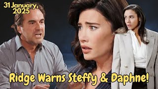 Bold And The Beautiful Update: Ridge Warns Steffy and Daphne!