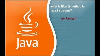 JAVA FAQ #120 || What is filter() method in Java 8 streams?