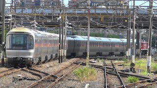 【4K】カシオペア 盛岡回送返却  2024/6/29 （遠征撮影まとめ）  盛岡駅→上野駅   EF81 95 [ レインボー色 ]＋E26系　　INDEX有り　#カシオペア