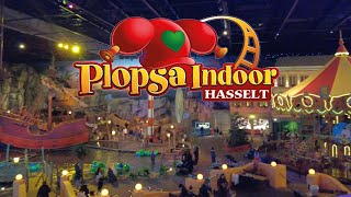 Plopsa indoor hasselt 2025 | 4k cinematic walkthrough