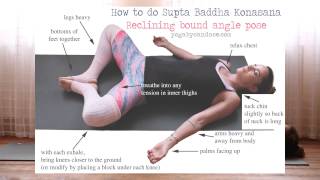 How to do Supta Baddha Konasana