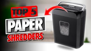 🔥 Top 5 Best PAPER SHREDDERS on Amazon [2025] ✅ [Cheap] Cross Cut / Micro Cut / For Office Use