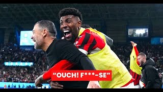 O momento em que jogador do Milan lesiona Sérgio Conceição #milan #acmilan