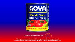 Goya Spanish Style Tomato Sauce Radio Commercial