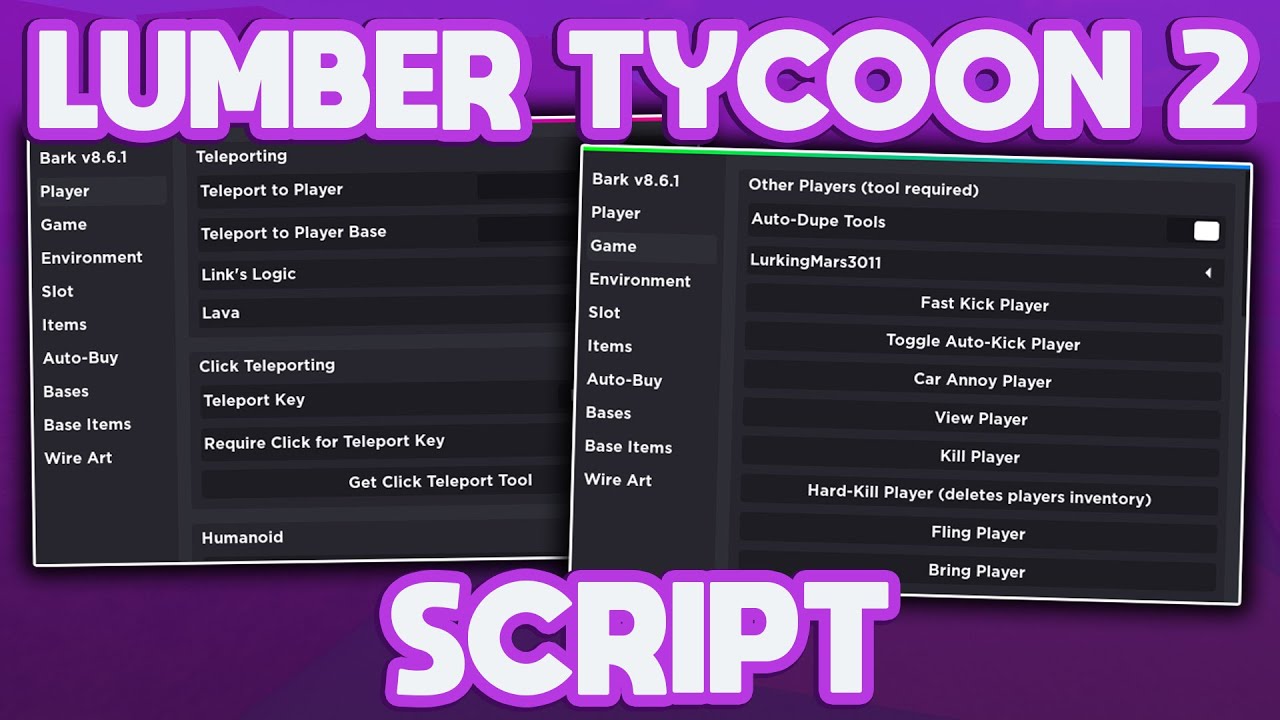 [NEW] Lumber Tycoon 2 Script GUI | Dupe Axes | Auto Buy & Auto Get Wood ...