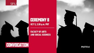SFU Fall 2021 Convocation Ceremony B