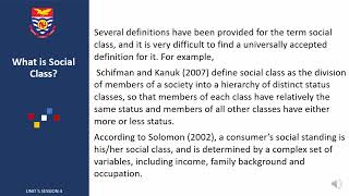 Consumer Behaviour Unit 5 Session 4