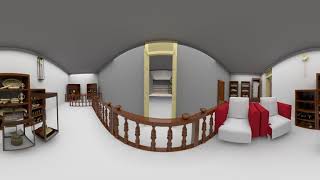 360 Degree View Of Kamarajar Memorial House in 3D