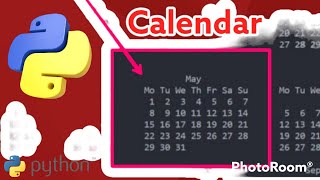 Master Calendar Creation with Python! Unbelievable Trick Revealed...