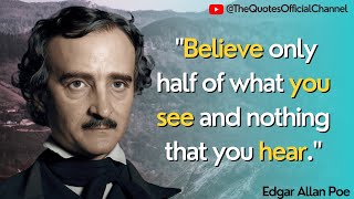 Edgar Allan Poe Quotes of All Time | Horror | Death | Love | Motivational | Inspirational
