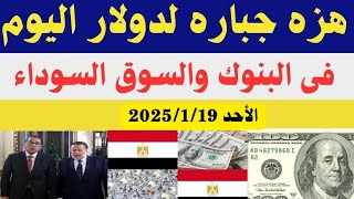 سعر الدولار اليوم/أسعار الدولار في مصر اليوم الأحد2025/1/19/سعر الدولار في السوق السوداء في مصر