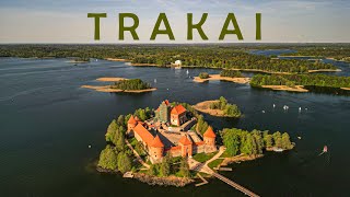 TRAKAI: Drono Žvilgsnis į Lietuvos Istorinę Karūną | Pasivaikščiojimas Istorijos Pėdomis