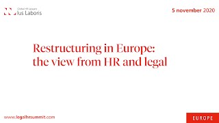 EUROPE | Restructuring in Europe: the view from HR and legal