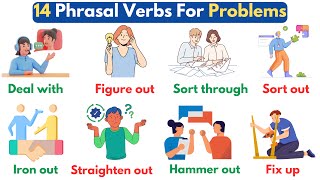 14 Phrasal Verbs For Problems | Phrasal Verbs In English | English Vocabulary