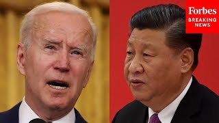 JUST IN: Biden Says US Would Intervene Militarily If China Invades Taiwan