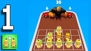 Merge Game - Epic Banana Run: Merge Master Part 1