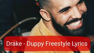 Drake - Duppy Freestyle Lyrics