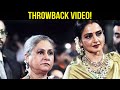 Rekha and Jaya Bachchan's old video coming face to face at an award show goes viral