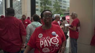 CWA Local 1180 President Gloria Middleton on the Bird Union win and labor's victories in general.