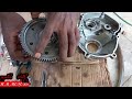 bajaj auto rickshaw re gear box differ problem 175 engine repair