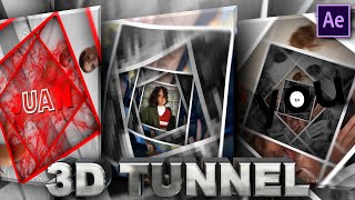 3D Tunnel Tutorial On After Effects EASY