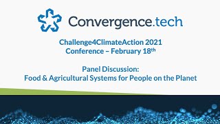 Food & Agricultural Systems for People on the Planet - Panel Discussion – Challenge4ClimateAction
