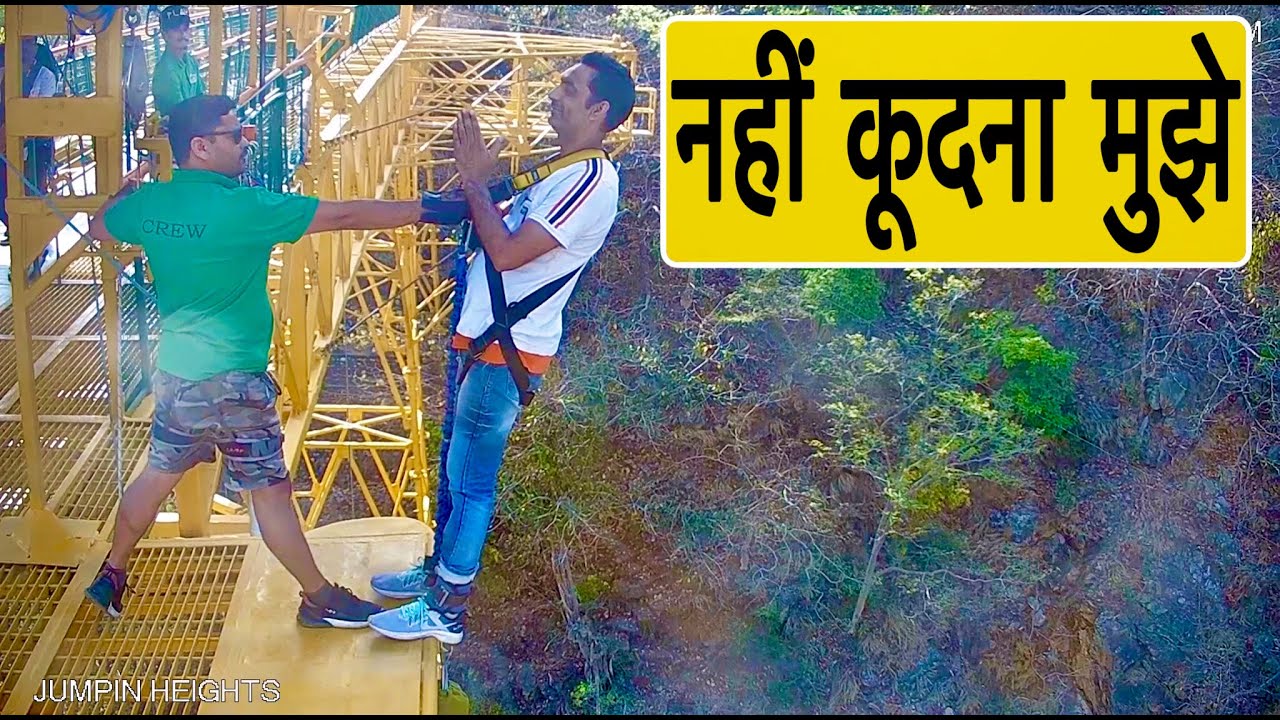 Bungee Jumping In Rishikesh | Jumpin Heights - YouTube