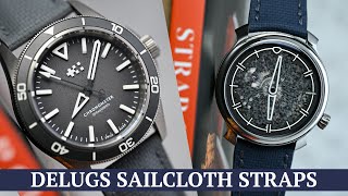 Sailcloth straps unlike any other - Delugs Sailcloth - MING, Tudor, Sinn, Christopher Ward