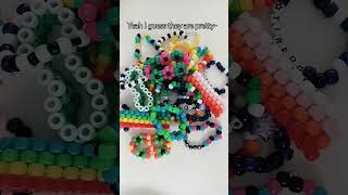 its obviously because they are tasty #bracelet #kandi #dragonpuppet #silly #artist