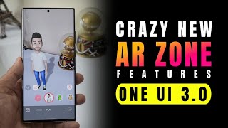 Crazy New AR ZONE features on Samsung ONE UI 3.0 !