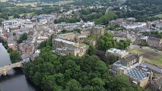 Durham Castle is a Norman castle. Created 1072...BY DRONE  - Durham Castle - ECTV