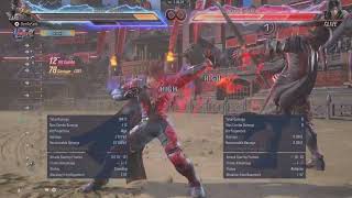 Tekken 8 season 2 Lars Max Damage Combo (Hard)