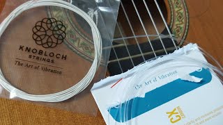 Review/Revision Knobloch Strings carbón tensión alta.