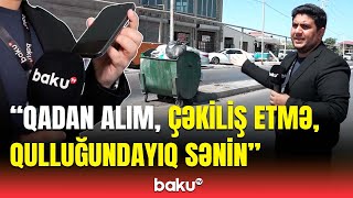 Cənab başçıya deyərəm, onu tənbeh edər… | Atıcılıq qabiliyyəti tələb edən zibil qutuları