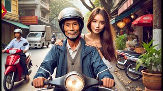 The Motorbike Taxi Driver Helps a Young Woman Return to Dai Tu - Thai Nguyen for Tet, ...