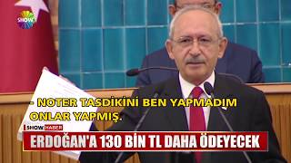 Erdoğan'a 130 Bin TL daha ödeyecek