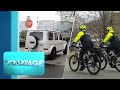 Die Fahrradcops: Einfacher Verkehrsverstoß wird zur wilden Verfolgungsjagd | 2/2 | SAT.1-Reportage