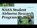 Internships: NASA Student Airborne Research Program