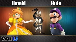 闘龍門 #最終回 Umeki(Peach) Vs. Huto(Luigi) - スマブラforWiiU | Smashlog