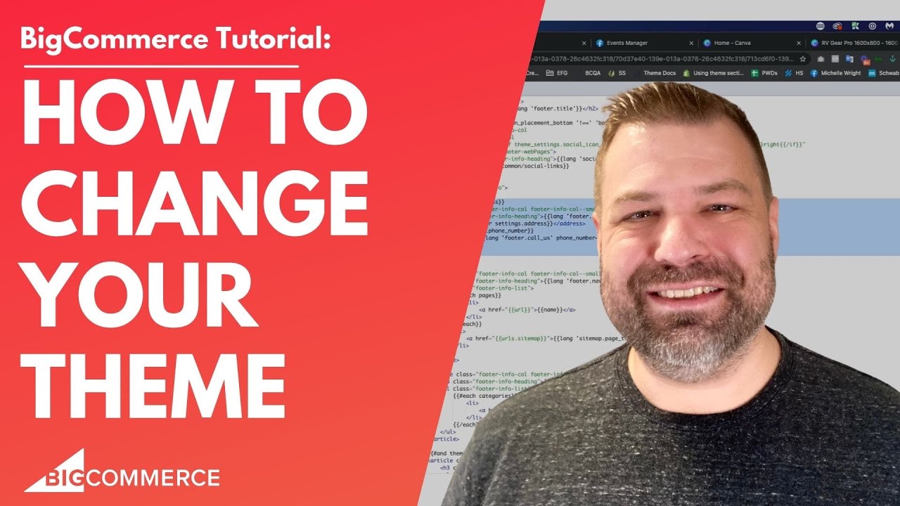 How To Change Your Theme On Bigcommerce Youtube