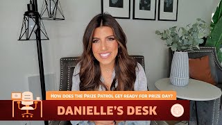 How does the Prize Patrol get ready for prize day?