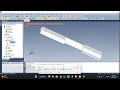 femap nastran tutorial practicing beam type orientation and offset