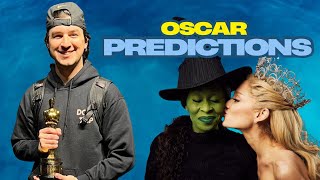 MY 2025 OSCAR PREDICTIONS!! #movies #hollywood #cinema #wicked