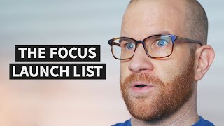 The FOCUS LAUNCH LIST: My Simple Steps From Overwhelm to Focus | Break the Twitch